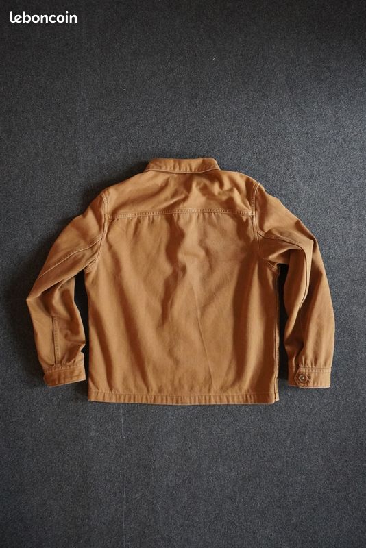 Veste de Travail Celio Marron / Camel - Surchemise Loose (Taille S / convient M) - Workwear (image 2)
