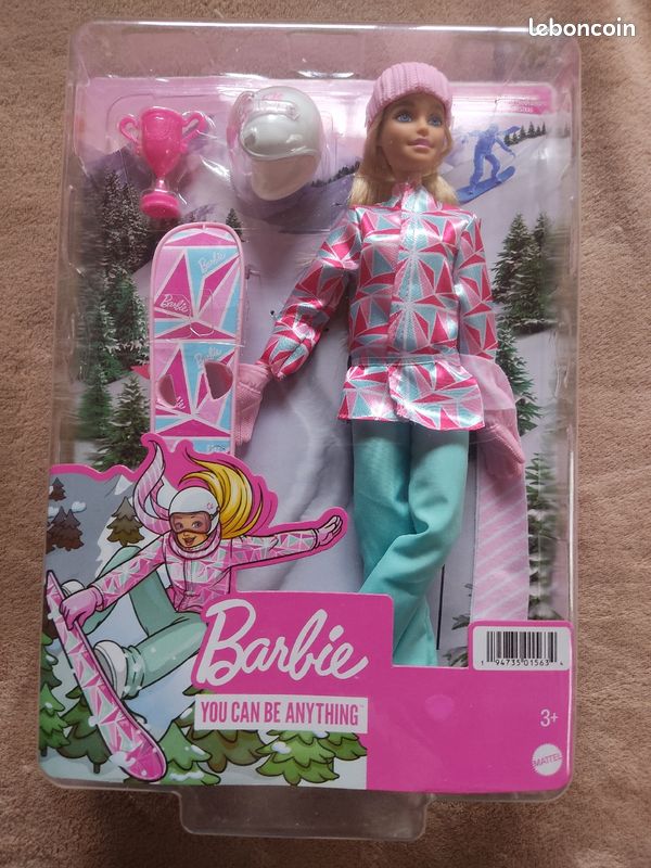 Barbie snowboard Jeux Jouets