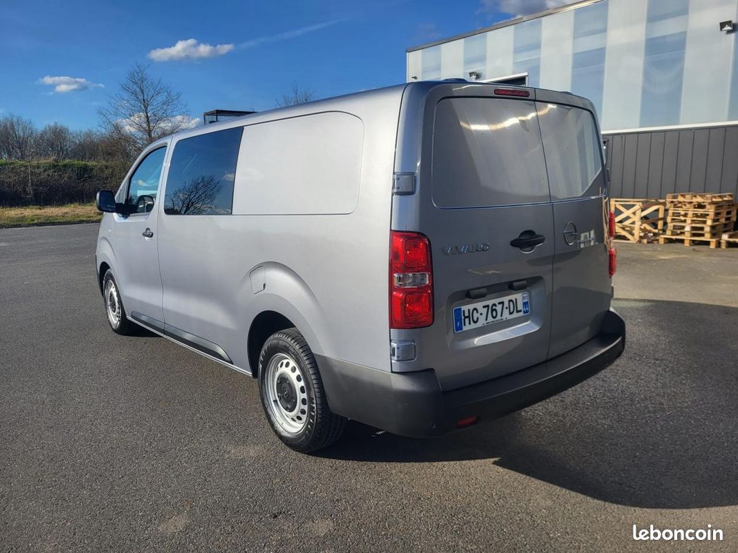 OPEL VIVARO XL 2.0 BlueHDi - 145 - BV EAT8 S&S CABINE APPROFONDIE Fourgon Cabine approfondie Fi (image 3)