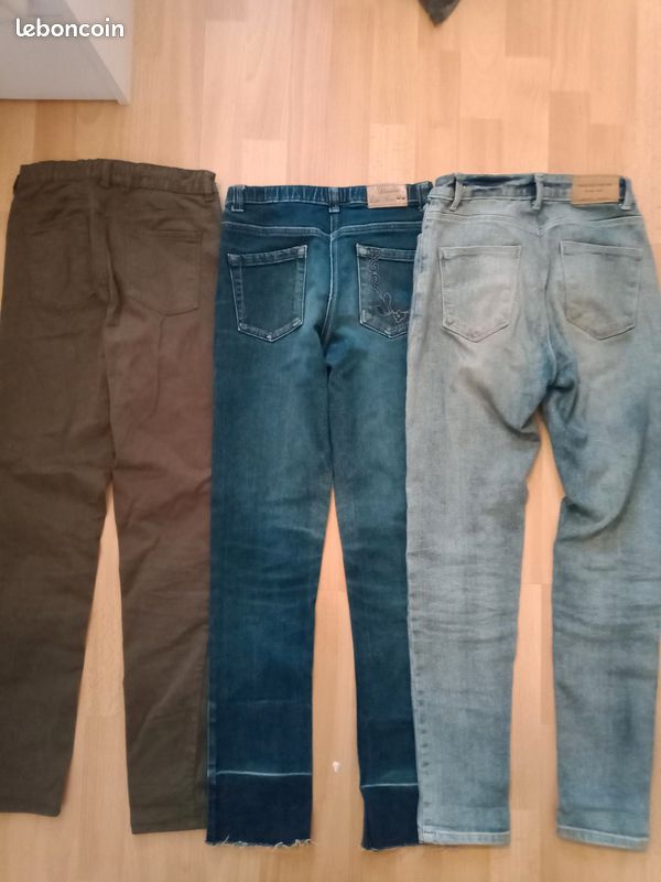Jeans fille 14 ans/ XS (image 4)
