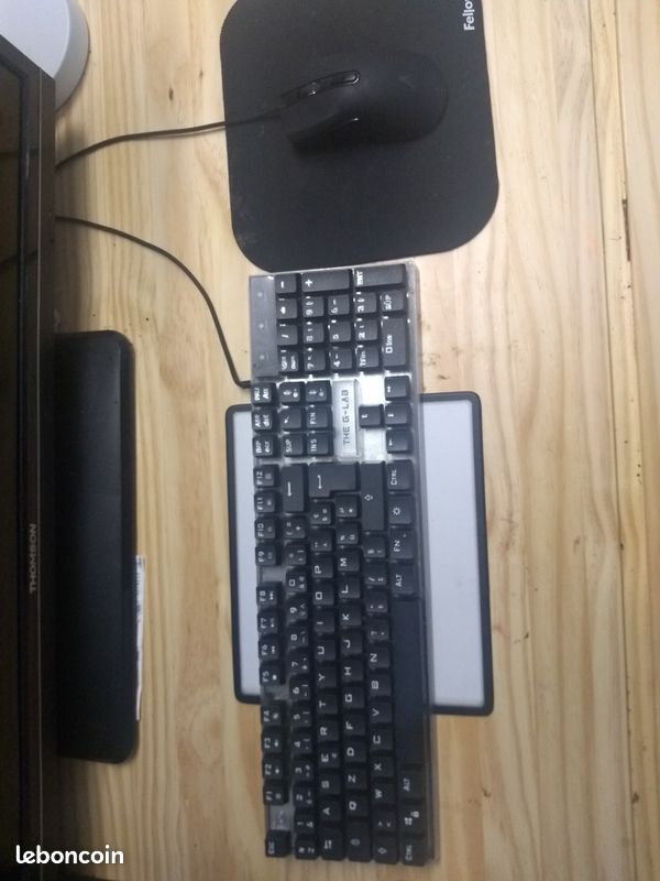 Clavier souris lumineux 15 (image 1)