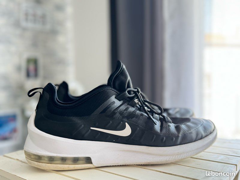 Basquette AIR MAX AXIS Noir Blanc Chaussures