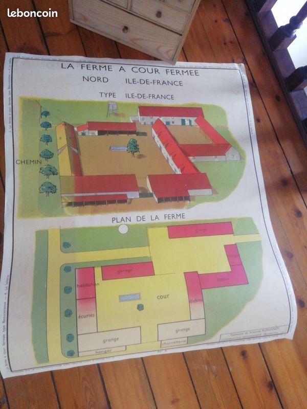 Affiche scolaire ancienne (image 2)
