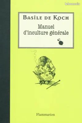 Manuel d'inculture générale De Basile de Koch Éditeur Flammarion (image 1)
