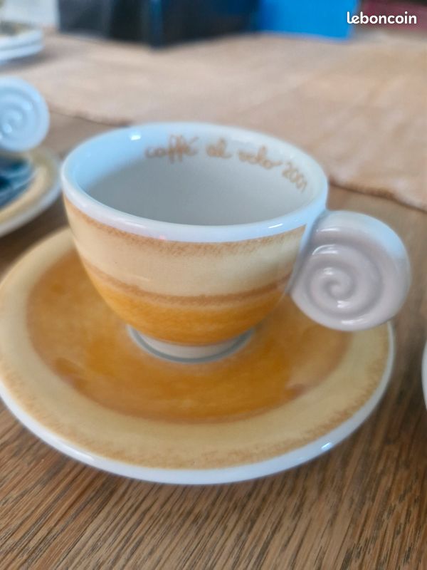 Lot 5 tasses à café Thun (image 5)