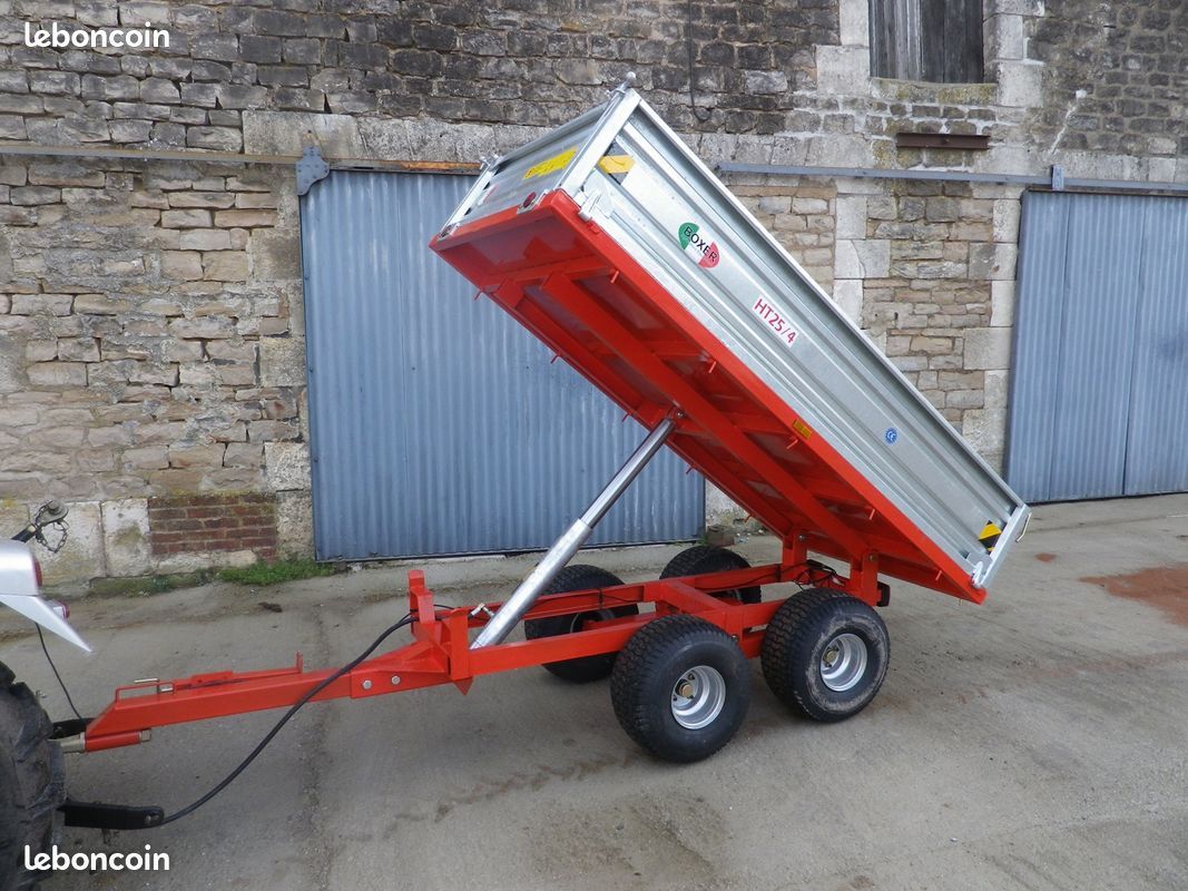 Remorque et épandeur de 1 à 4,5 T pour tracteur (image 2)