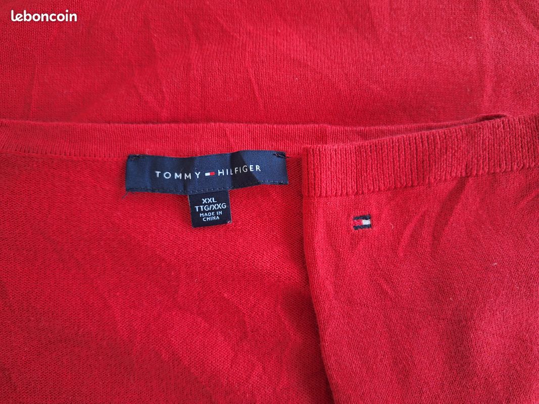 Pull taille XXL marque Tommy Hilfiger Vêtements