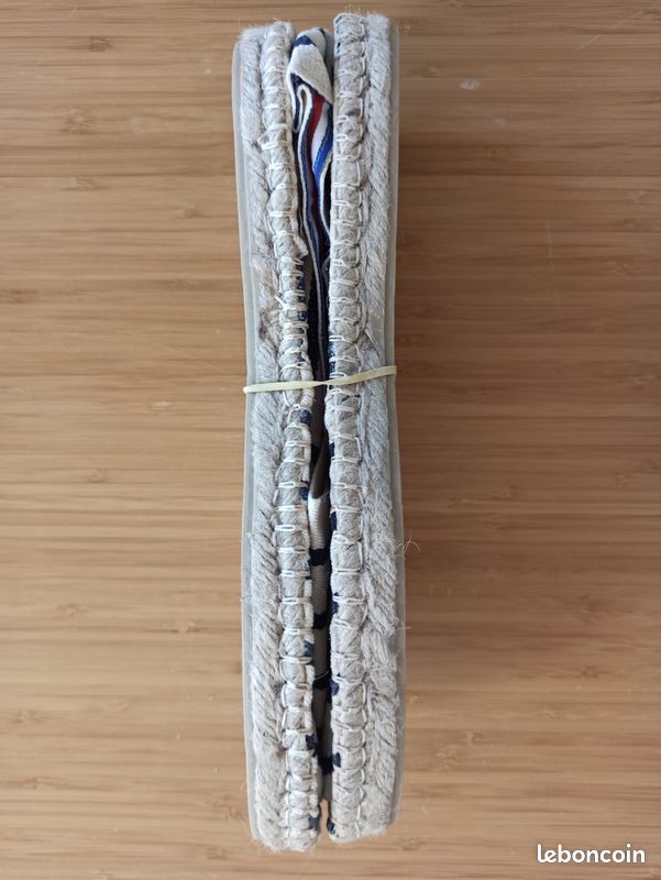 Espadrilles Payote écru et bleu marine pointure 40 (image 5)