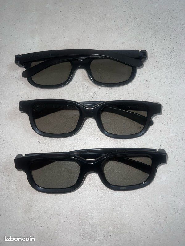 Pathé Reald 3d Lunette Lot Lunettes 3D Universelle Cinéma Pathé