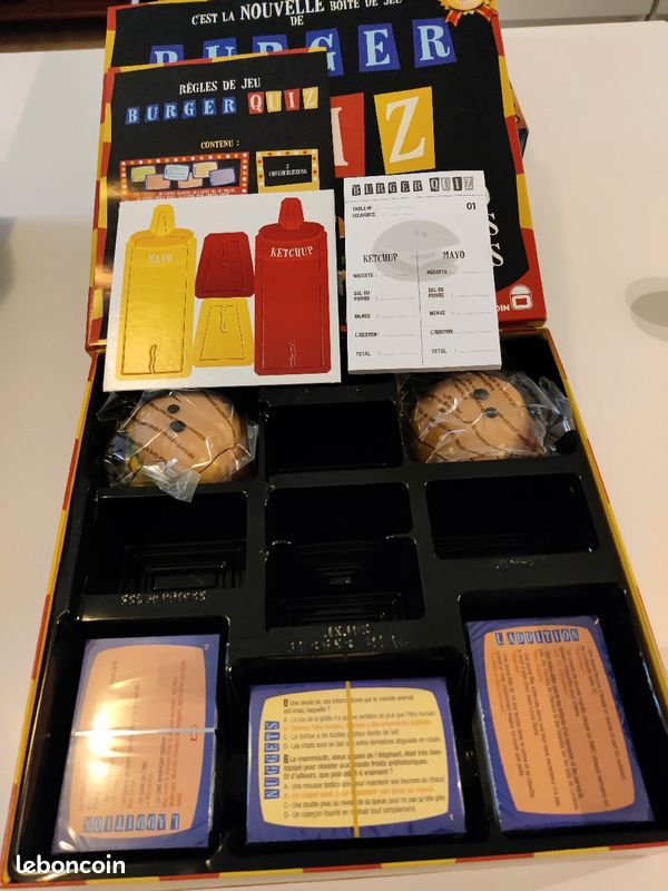 Burger Quiz (2018) : jeu de société (image 2)