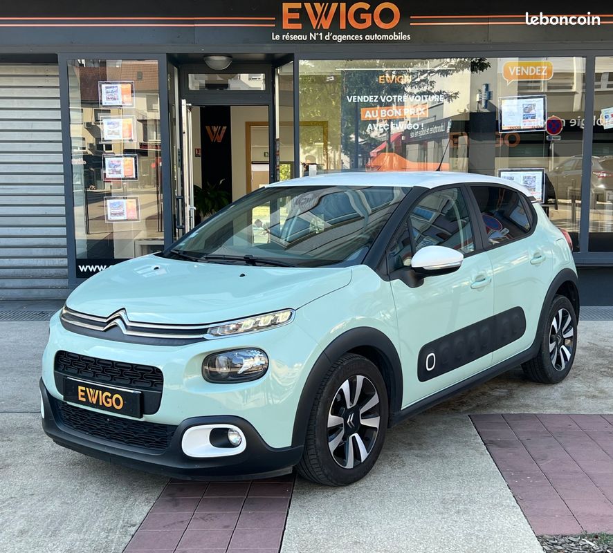 CITROEN C3 1.6 BLUEHDI 75ch FEEL - 2ÈME MAIN / ORIGINE FRANCE (image 1)