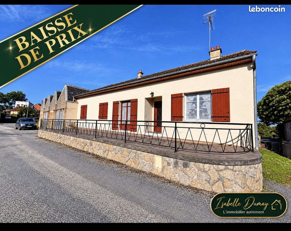 Maison 6 pièces 111 m² · à Saint-Médard-la-Rochette · 111 m² · 61 900 €