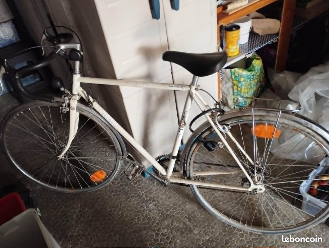 Vélo TALBOT blanc - vintage (image 1)