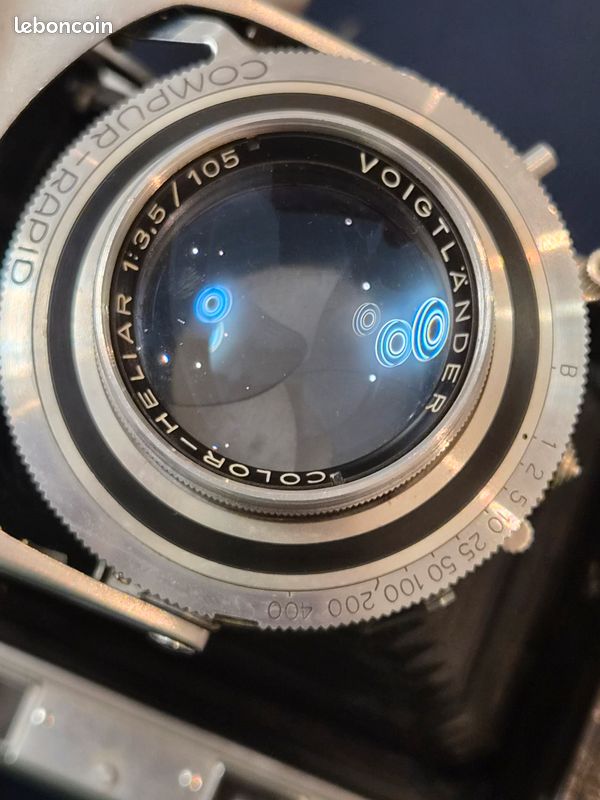 Appareil photo ancien Voigtländer Bessa II (image 9)