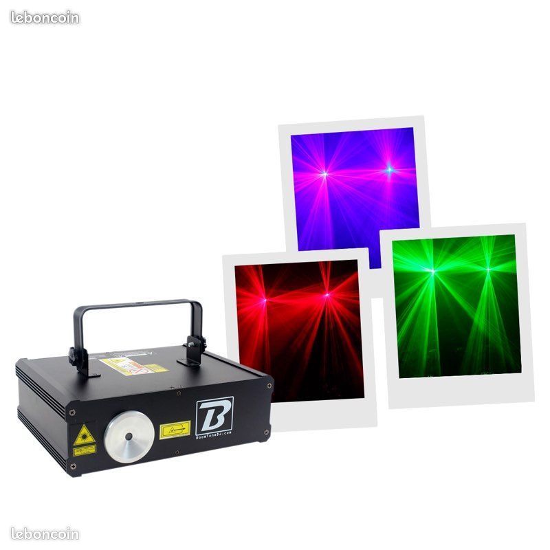Projecteur laser Boomtone Dj - Megafly 400 RGB (image 1)