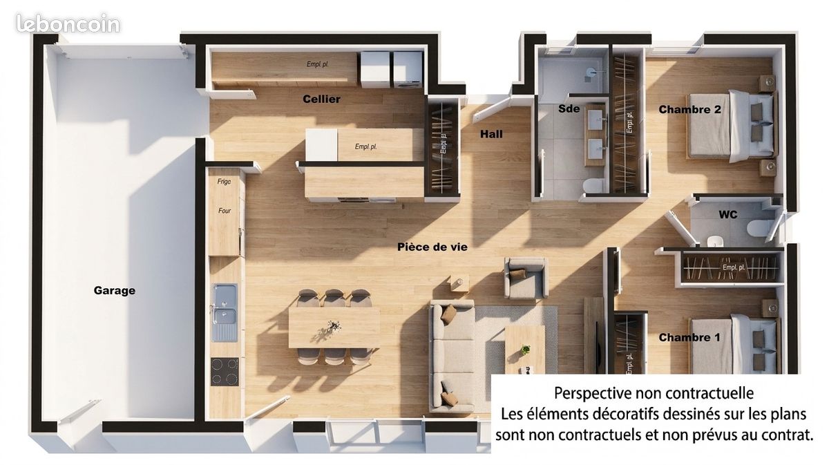 Maison 3 pièces 79 m² · à Concarneau · 79 m² · 334 351 €