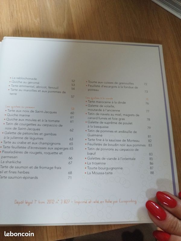 Livre tartes (image 5)