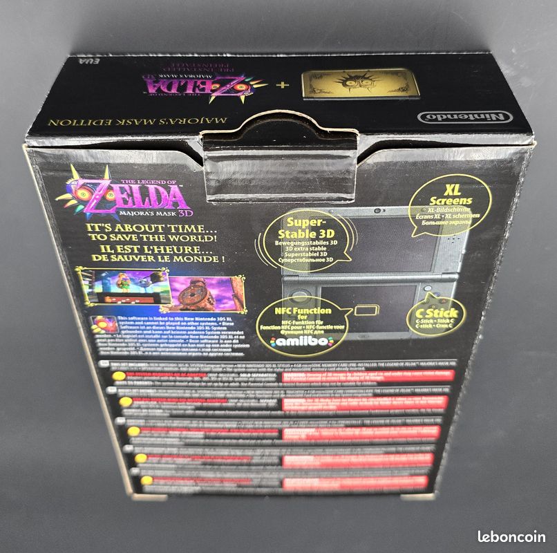 NEUF Nintendo 3DS XL Zelda Majora's Mask Nintendo Édition Limitée Console (image 5)