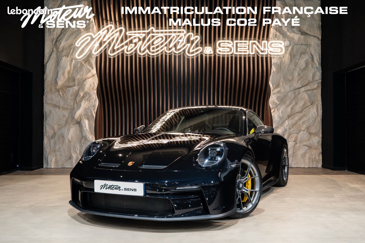 Porsche 911 (992) 4.0 510 gt3 pdk avec pack touring - porsche approved - lift - 90l - chrono - carbone - 918 - ppf - toit carbone - pccb (image 1)