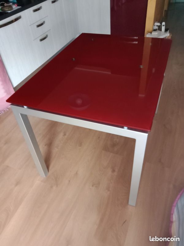 Table vitre 8 place (image 1)
