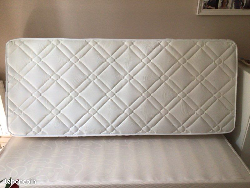 Matelas Epeda 80x190 et Sommier latte 80x190 (image 3)