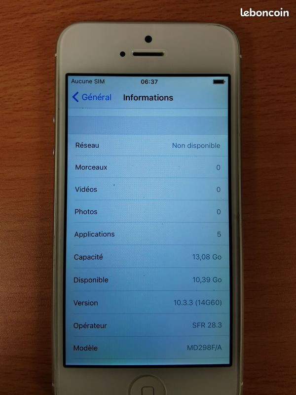 Iphone 5 16Go (image 3)