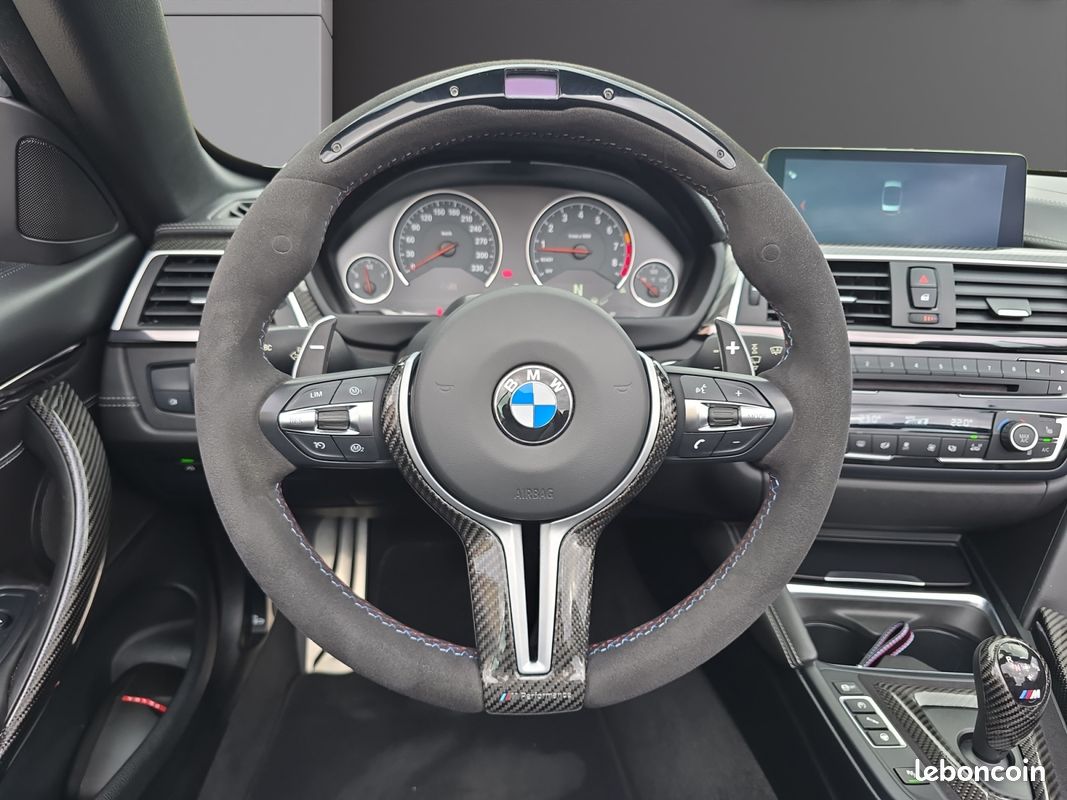 BMW SERIE 4 F83 M4 PACK COMPETITION DKG7 Cabriolet - 3.0i 450Ch - Garantie 12 mois (image 14)