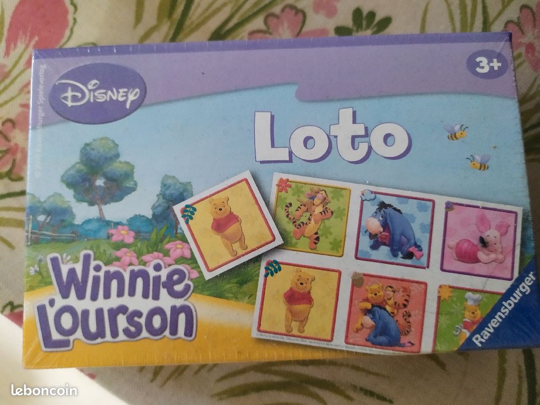 Jeu Loto de Winnie l'ourson NEUF (image 1)