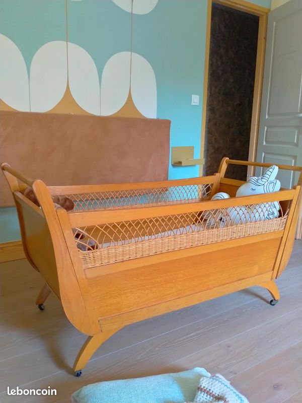 Lit d'enfant 1950, rare (image 1)