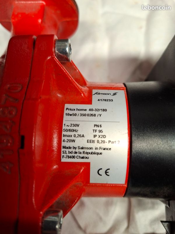 Pompe de circulateur pour chaudiere (image 2)