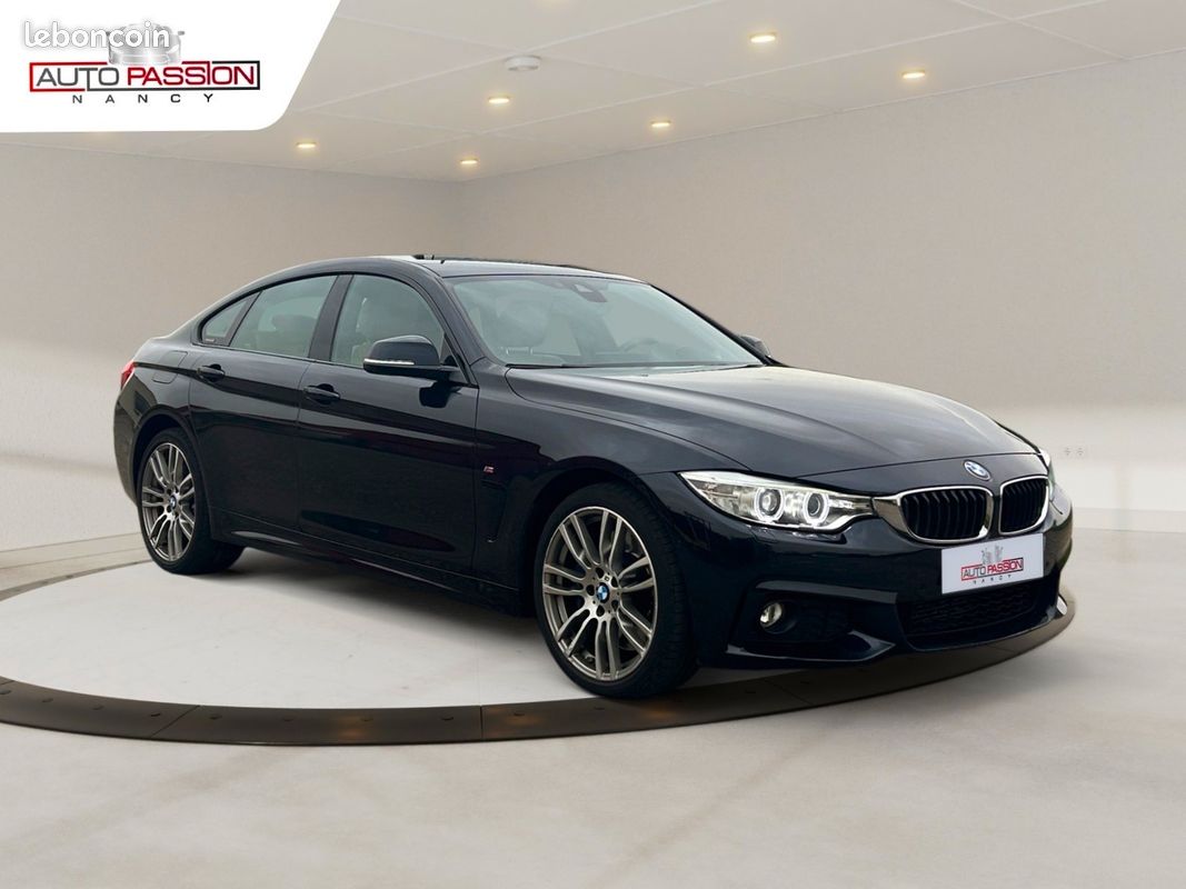 Bmw Série 4 F36 Gran Coupé 430d 258cv X-Drive BVA8 M-Sport Affichage Tête Haute Sièges Electriques LIVRAISON POSSIBLE (image 2)