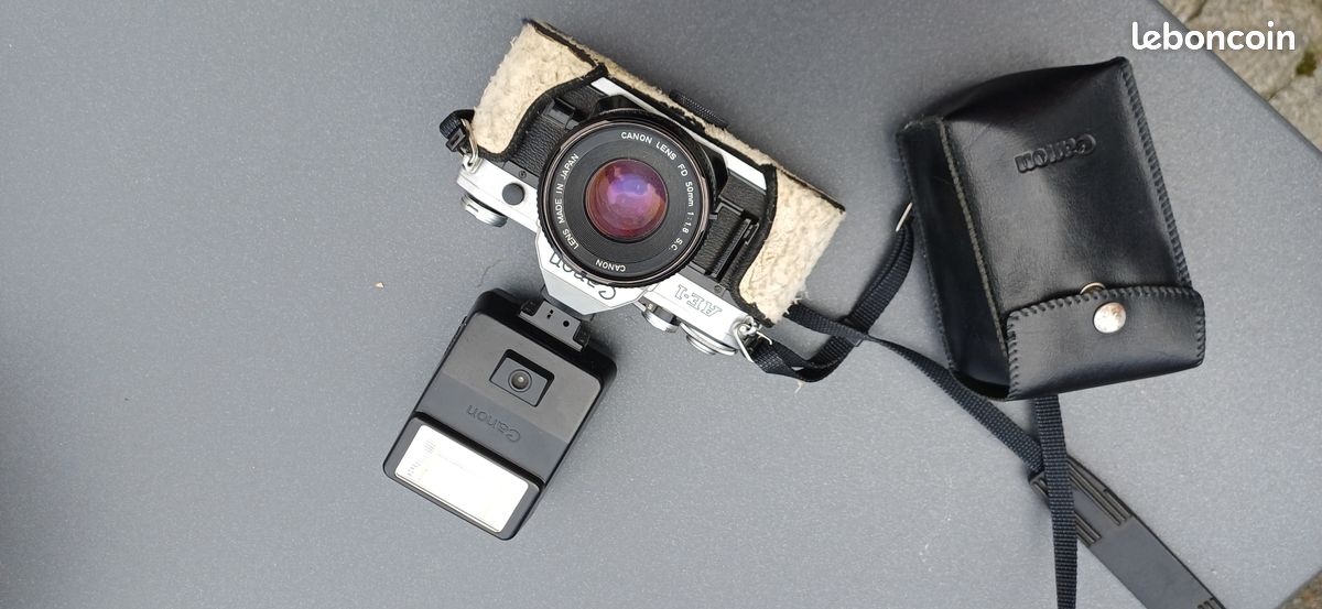 Appareil photo CANON AE-1 Lens avec flash (image 4)