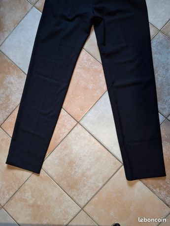 Pantalon New Look Taille 10 - Occasion Très Bon état - Couleur Marron (maroon)