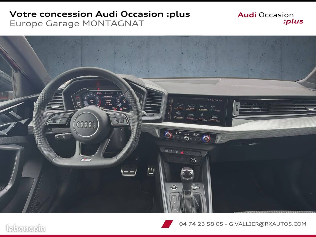 AUDI A1 Sportback 30 TFSI 116 ch S tronic 7 S Line Plus (image 13)