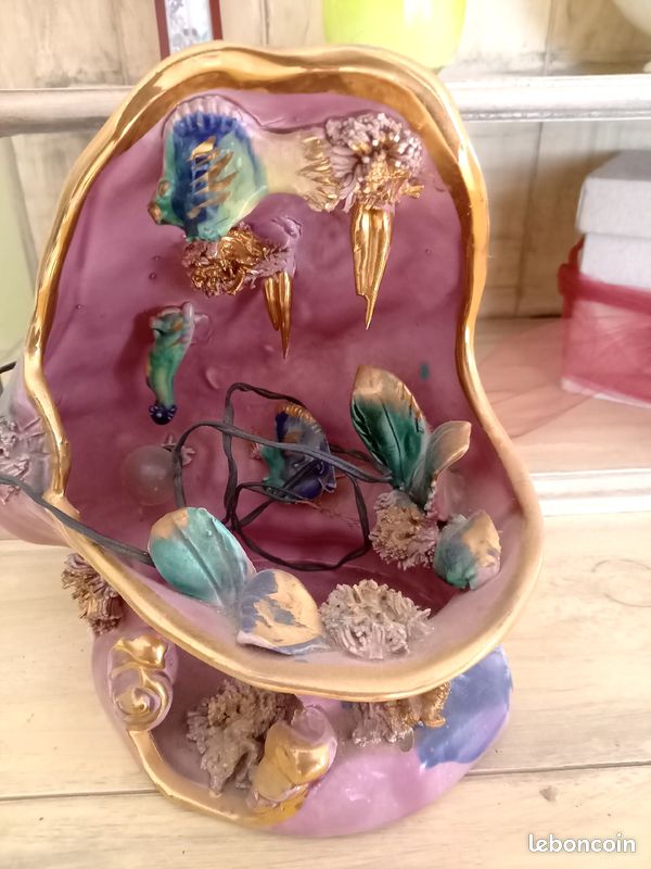 Coquillage lampe vallauris (image 3)