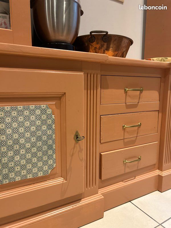 Meuble type buffet orange (image 9)