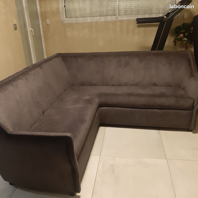 Canapé et fauteuil en très bon état (image 1)