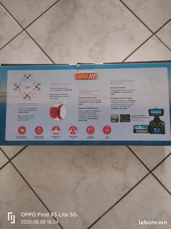 Vends drone pnj super fly (image 1)