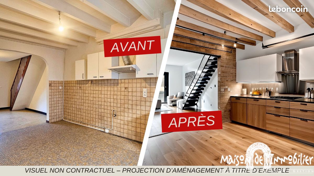 Maison 4 pièces 93 m² · à Boutiers-Saint-Trojan · 93 m² · 128 400 €