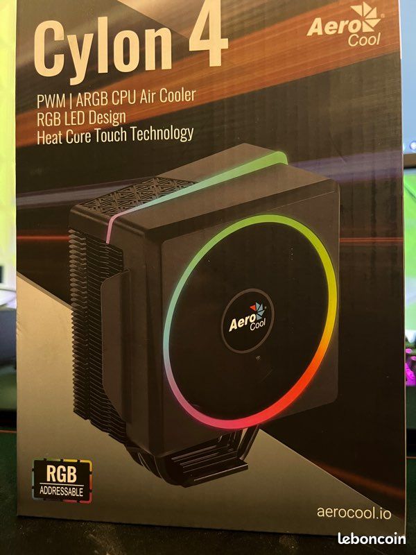 Ventirad ARGB AeroCool Cylon 4 (image 1)