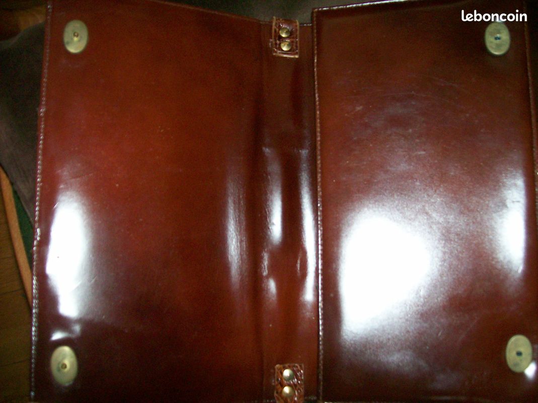 Sac bandoulière vintage en croco (image 12)