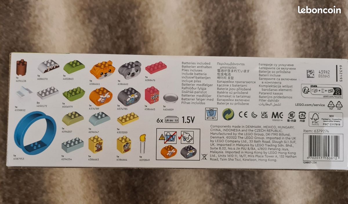 LEGO DUPLO chiot et chaton numéro 10977 (image 5)
