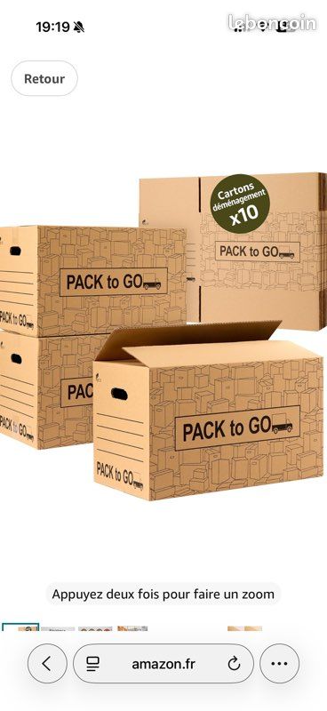 Cartons déménagement 60x40x40 (image 1)