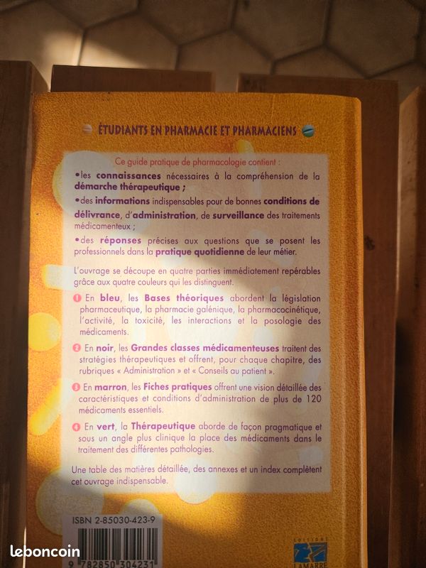 Livre guide pharmaco (image 3)