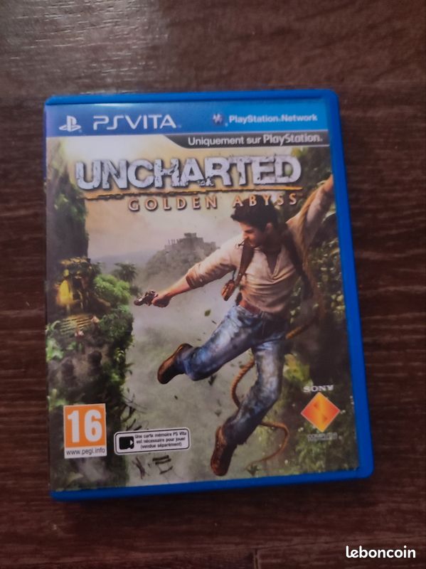 Uncharted Golden Abyss, PS Vita, nur Hülle (Gebraucht) in Wil SG für
