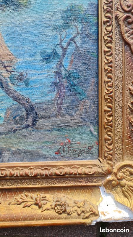 Tableau Charles Albert Forgelot (Esterel ) (1876-1975) (image 2)