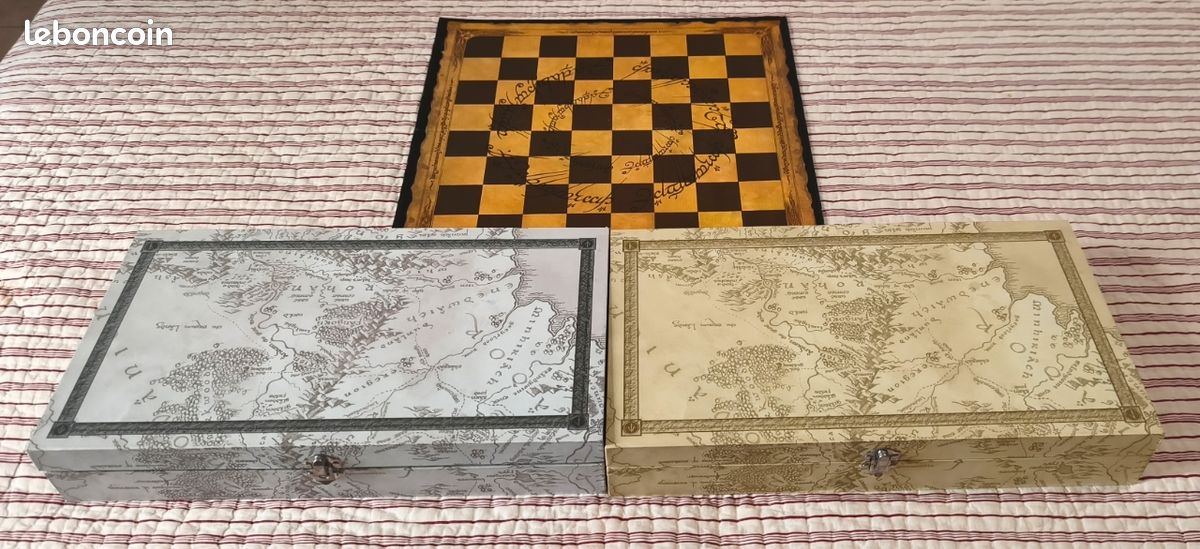 Jeux collector d'échec, seigneur des anneaux au complet neuf (image 6)