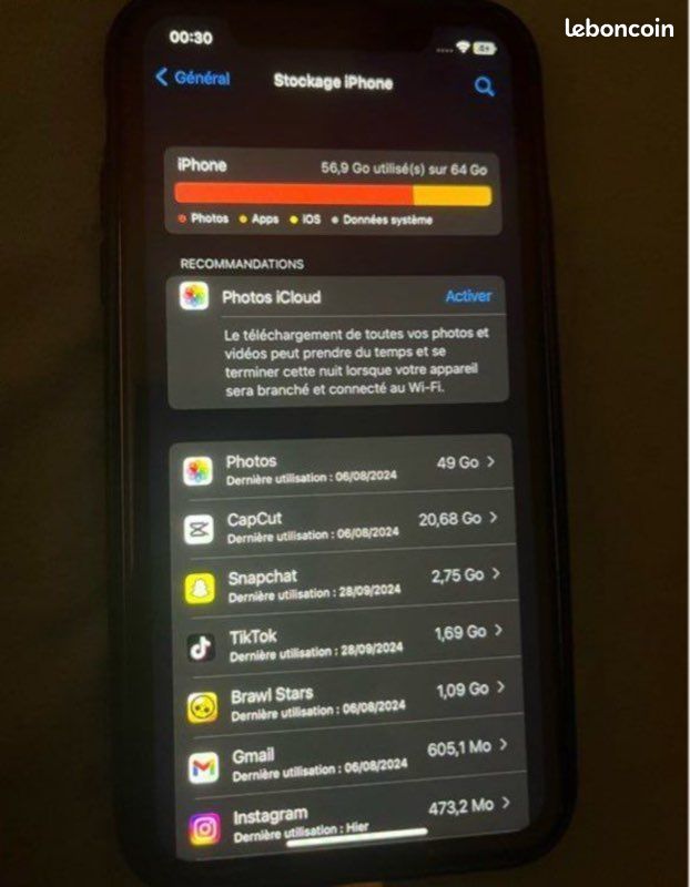 IPhone 11 blanc (image 3)