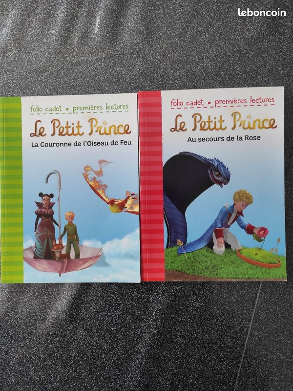 Lot 2 livres premières lectures "Le petit Prince" (image 1)