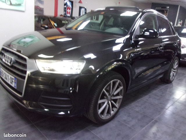 Audi q3 2.0 tdi 184 quattro ambi luxe stro7 6/16 75mkm gps/tel/t.ouvrant/sieges sport/ camera+radars/fact entretien (image 1)